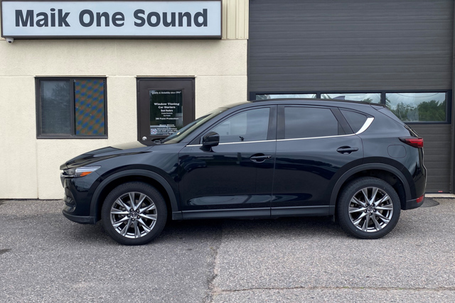 2020 Mazda CX-5 with premium UV protection tint in North Bay